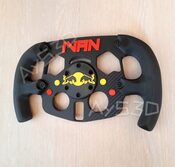 MOD F1 PERSONALIZADO con TU NOMBRE de RED BULL para Volante Logitech G29 y G923 