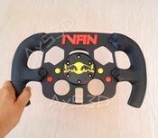 MOD F1 PERSONALIZADO con TU NOMBRE de RED BULL para Volante Logitech G29 y G923 