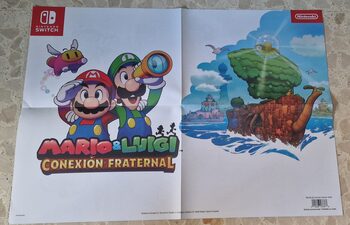 Mario y Luigi Conexión Fraternal Póster