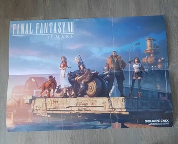 Poster promocional Final fantasy vii remake 