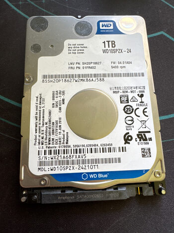 Western digital Blue 1TB HDD