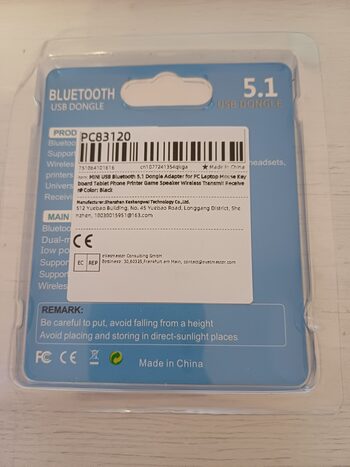 Bluetooth adapteris 5.1 versija