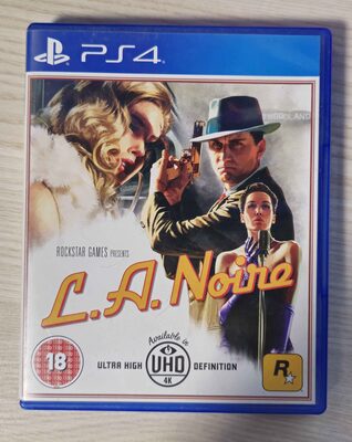 L.A. Noire PlayStation 4