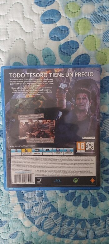 Uncharted 4: A Thief's End (Uncharted 4: El Desenlace Del Ladrón) PlayStation 4