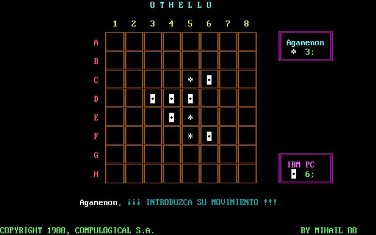 Othello (1986) Game Boy