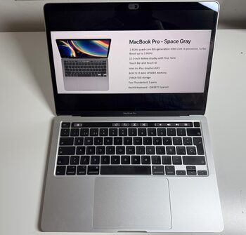 Buy Apple MacBook Pro 13 (2020) Intel Core i5 8GB RAM 256GB SSD - Space Gray