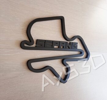 Redeem CIRCUITO SEPANG decorativo de pared para zona gamer de Formula 1 F1 Moto GP