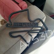 CIRCUITO SEPANG decorativo de pared para zona gamer de Formula 1 F1 Moto GP