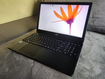 Acer Intel 15,6"/8gb/naujas SSD/w10/puiki baterija