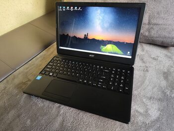 Acer Intel 15,6"/8gb/naujas SSD/w10/puiki baterija