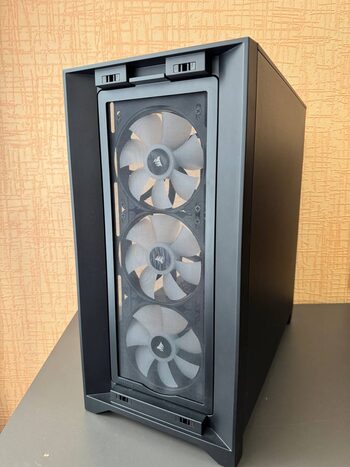 Get Corsair iCUE 4000X RGB ATX Mid Tower Black PC Case