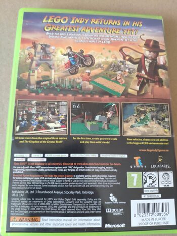 LEGO Indiana Jones 2: The Adventure Continues Xbox 360