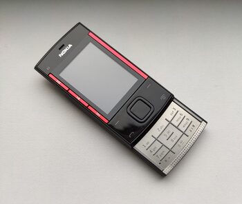 Nokia X3 Red on Black