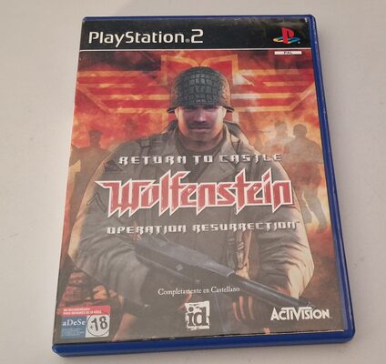 Return to Castle Wolfenstein Operation Resurrection PlayStation 2