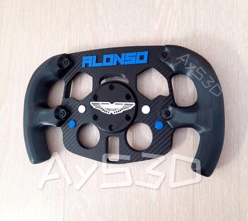 MOD F1 Formula 1 ASTON MARTIN y Fernando Alonso para Volante Logitech G29 y G923