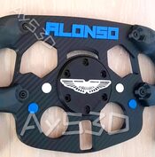 Buy MOD F1 Formula 1 ASTON MARTIN y Fernando Alonso para Volante Logitech G29 y G923