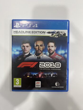 F1 2018 Headline Edition PlayStation 4