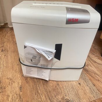 HSM Shredstar S10 Popieriaus bei korteliu smulkintuvas shrederis shredher biurui