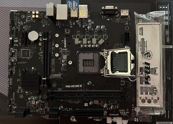 MSI PRO H510M-B Intel H470 Micro ATX DDR4 LGA1200 1 x PCI-E x16 Slots Motherboard