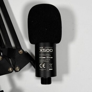 NOS X500 USB Condenser Computer Microphone Gaming Mic for PC for sale