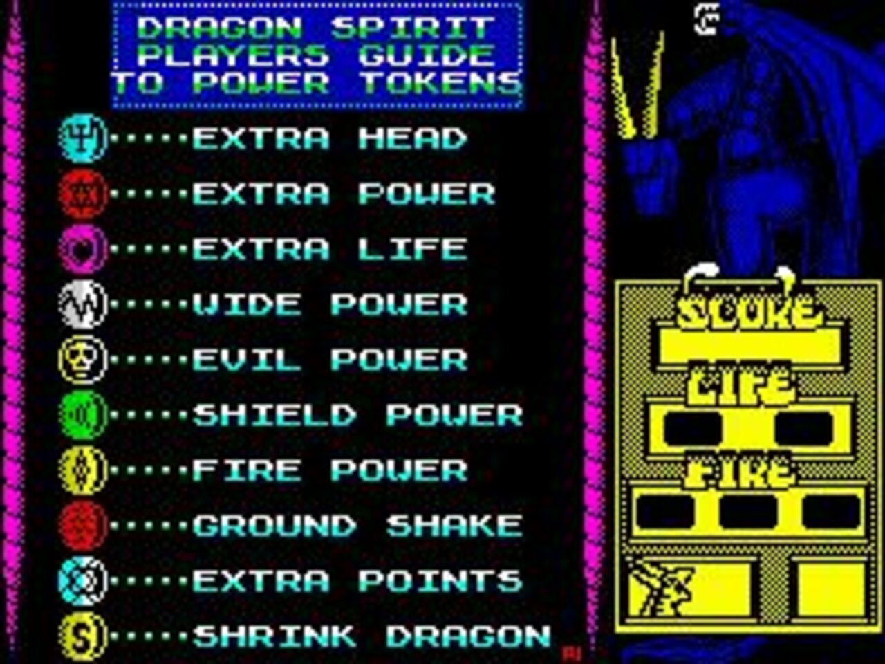 Dragon Spirit (1987) NES