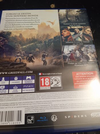 GreedFall PlayStation 4