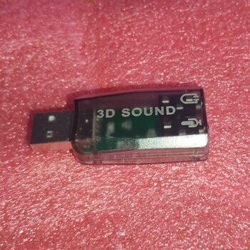 USB Audio ir Mic Adapteris