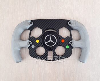 MOD F1 Fórmula 1 MERCEDES para Volante Logitech G29 y G923 de PS PlayStation 