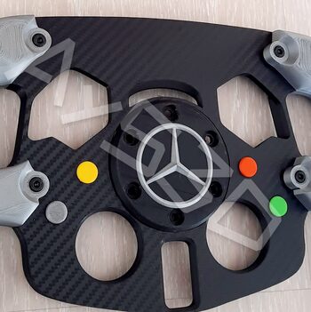 MOD F1 Fórmula 1 MERCEDES para Volante Logitech G29 y G923 de PS PlayStation 