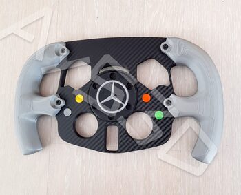 MOD F1 Fórmula 1 MERCEDES para Volante Logitech G29 y G923 de PS PlayStation 