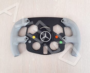 MOD F1 Fórmula 1 MERCEDES para Volante Logitech G29 y G923 de PS PlayStation 