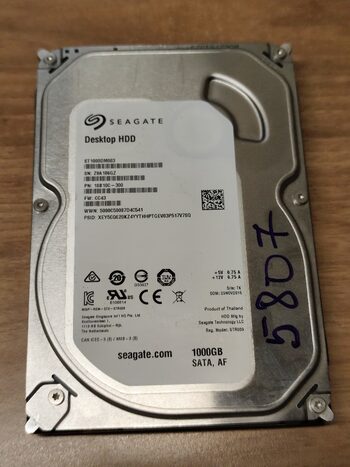 Seagate 1 TB HDD Storage