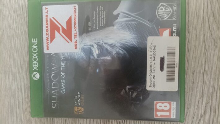 Middle-earth: Shadow of Mordor Game of the Year Edition Xbox One