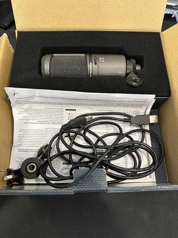 Mikrofonas Audio Technica AT2020USB+