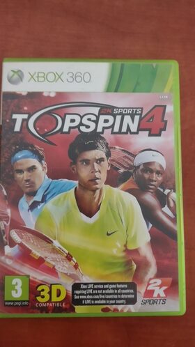 Top Spin 4 Xbox 360