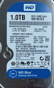 Western Digital WD Blue 1 TB HDD Storage for sale