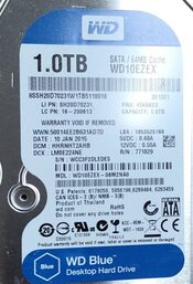 Western Digital WD Blue 1 TB HDD Storage