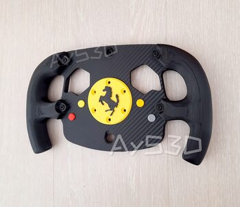 MOD F1 Formula 1 FERRARI para Volante Logitech G920 de Xbox y PC Amarillo