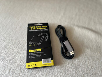 Type-c to HDTV 3 in 1 Adapter Dock Docking Station
