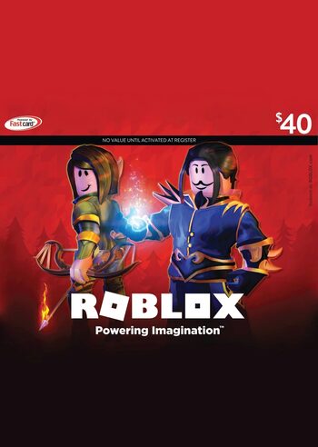 Roblox Card 40 BRL Robux Key BRAZIL