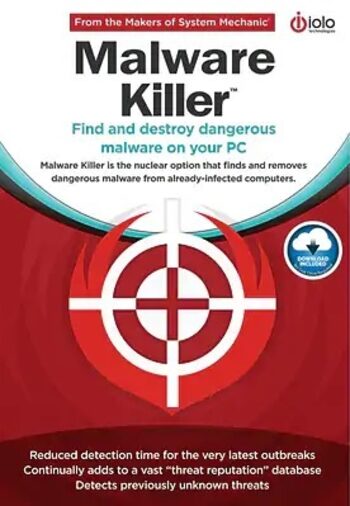iolo Malware Killer 1 Device 1 Year iolo Key GLOBAL