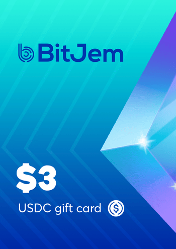 BitJem USDC Gift Card 3 USD Key GLOBAL