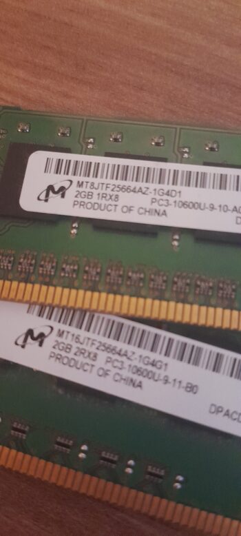 DDR3 4gb (2x2gb)