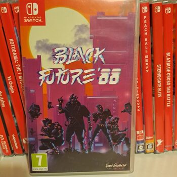 Black Future '88 Nintendo Switch