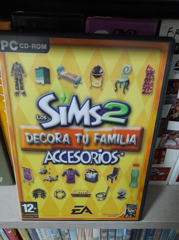 videojuego pc los sims 2 decora tu familia accesorios 