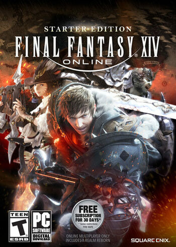 Final Fantasy XIV: Starter Edition Official website Key NORTH AMERICA