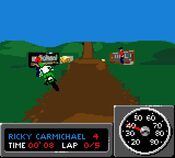 Championship Motocross 2001 Featuring Ricky Carmichael (GBC) Game Boy Color for sale