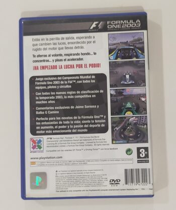 Buy Formula One 2003 PlayStation 2