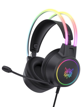 Onikuma X15 Pro Black gaming headphones (žaidimų ausinės)