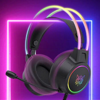 Onikuma X15 Pro Black gaming headphones (žaidimų ausinės) for sale